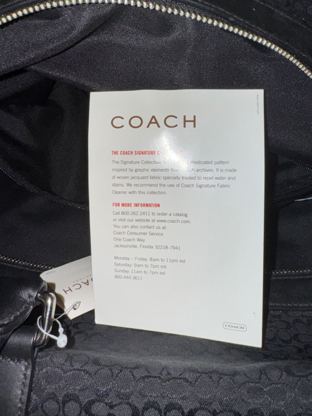 NWT Coach F77013 XL Signature C Duffle Travel Bag w/ Strap, Padlock & Key - Picture 15 of 16